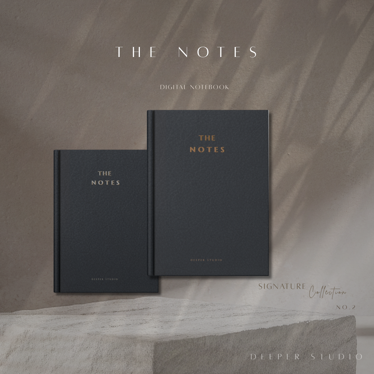 The Notes | Signature Collection - No.2 | Ink (Gold Hardware)