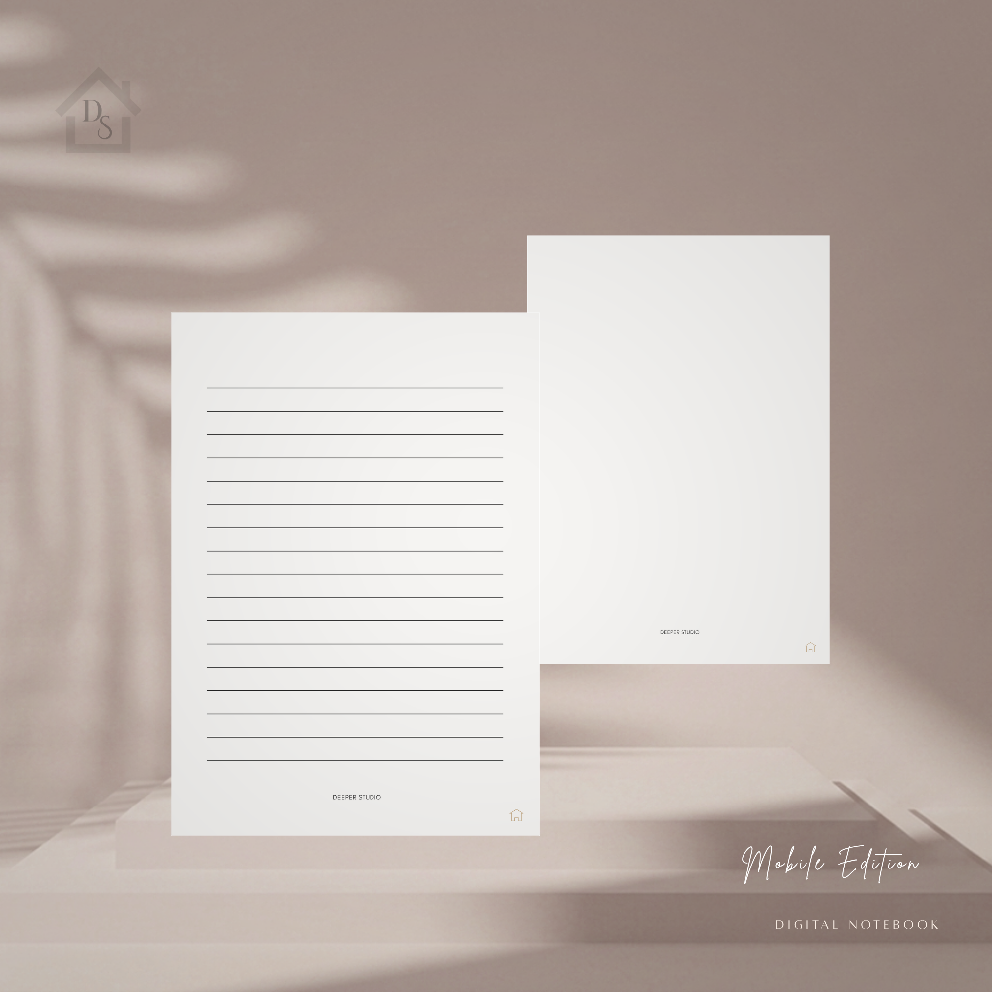 The Notes | Mobile Edition | Fine Grain Leather Collection | Espresso