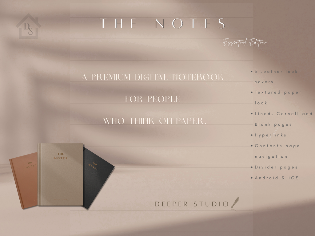 The Notes | Essentials Edition - Dark Taupe