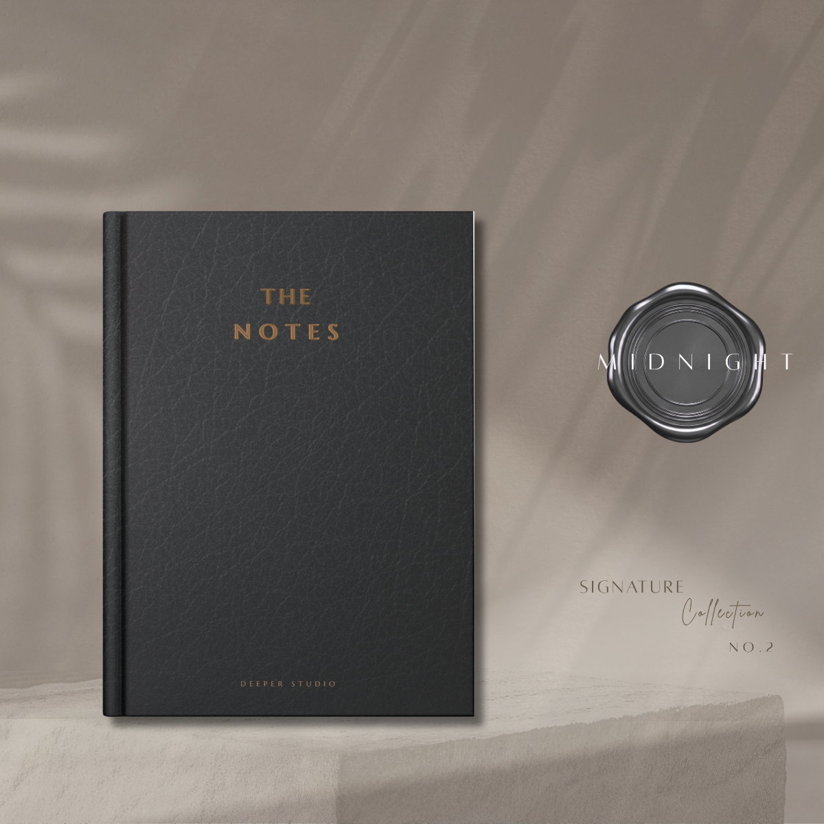 The Notes | Signature Collection - No.2 | Midnight (Gold Hardware)
