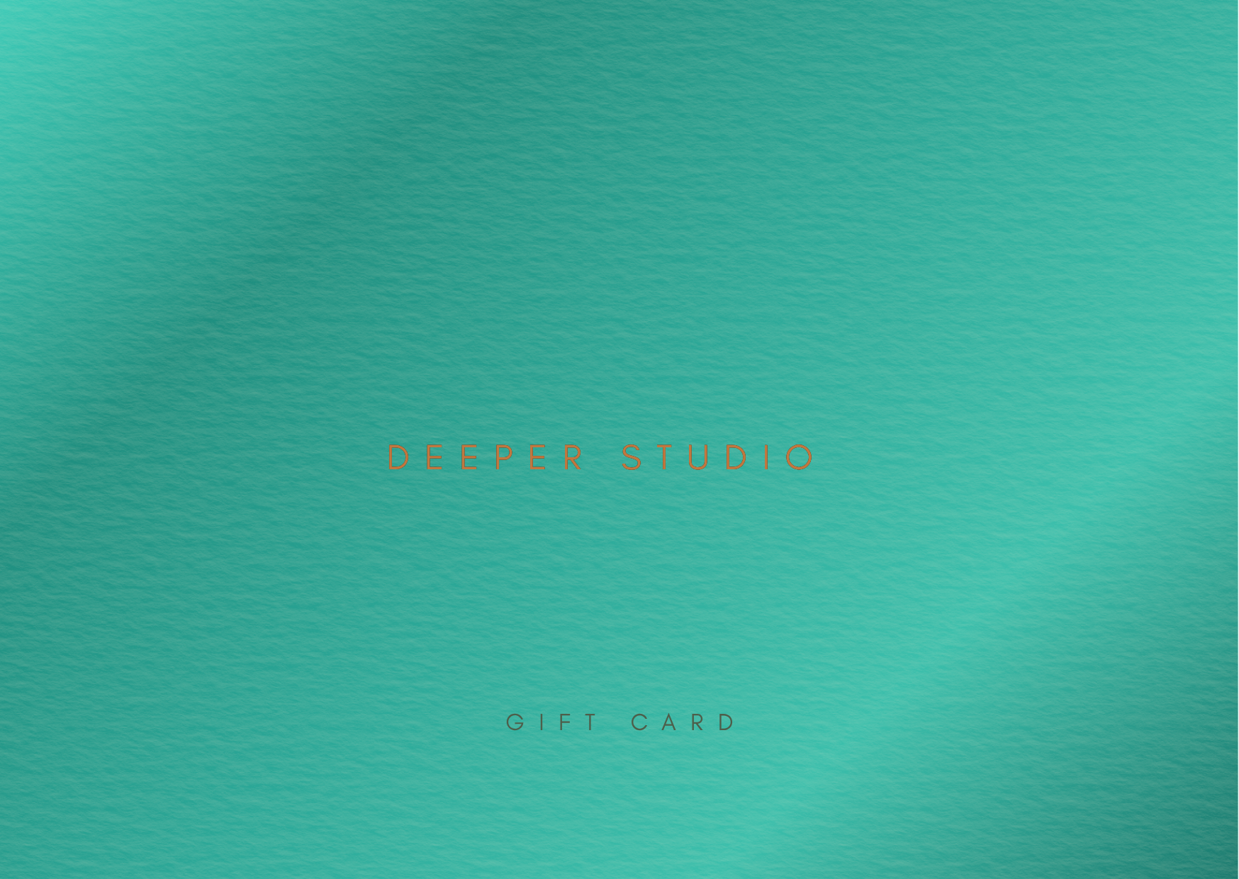 Deeper Studio | Gift Card