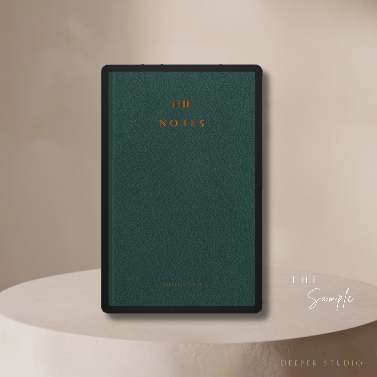 Digital Notebook Sample | Deeper Studio