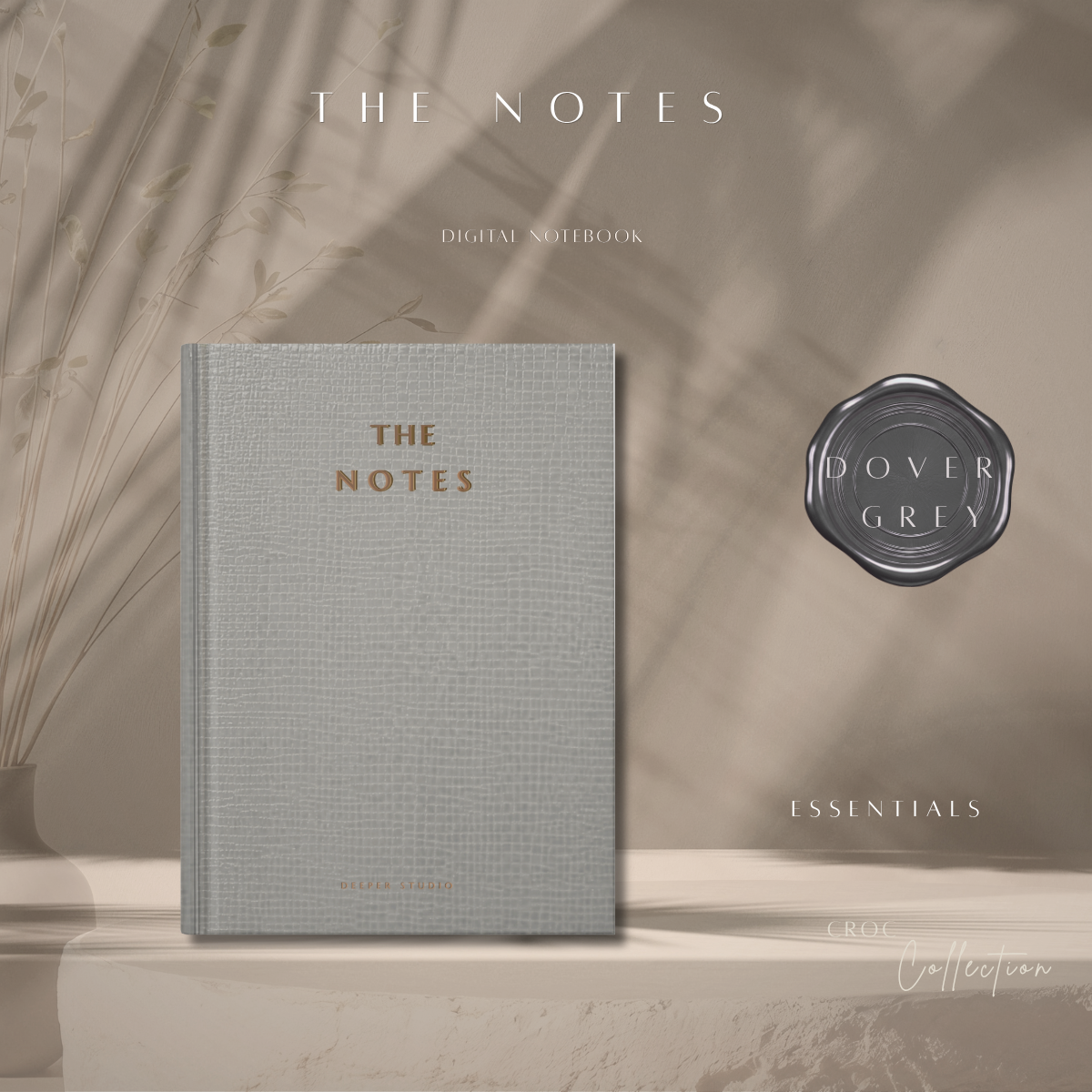 The Notes | Essentials Edition | Croc Collection | Dover Grey
