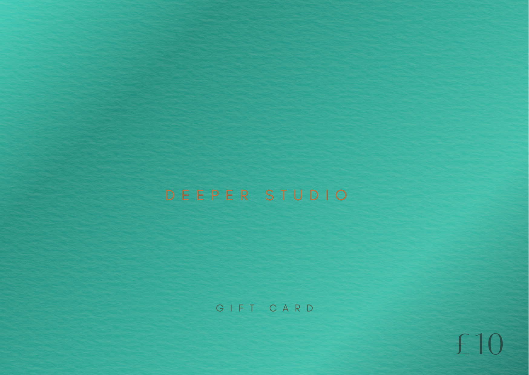 Deeper Studio | Gift Card