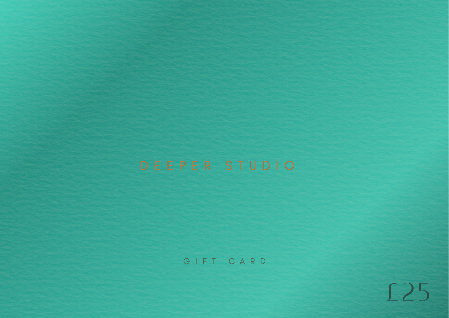 Deeper Studio | Gift Card