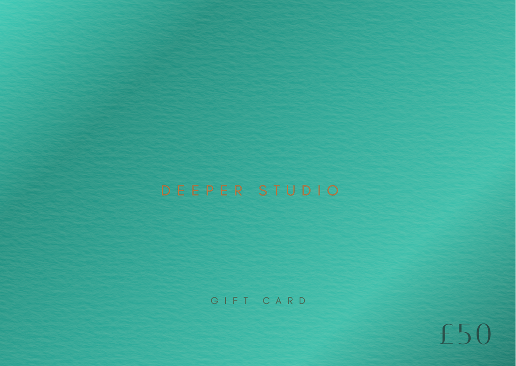 Deeper Studio | Gift Card