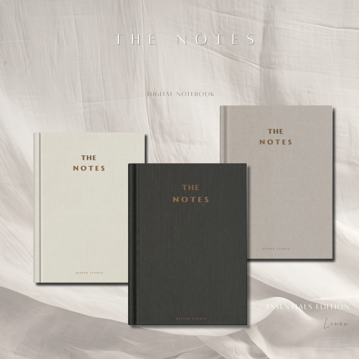 The Notes | Essentials Edition | Linen Collection | Natural Linen