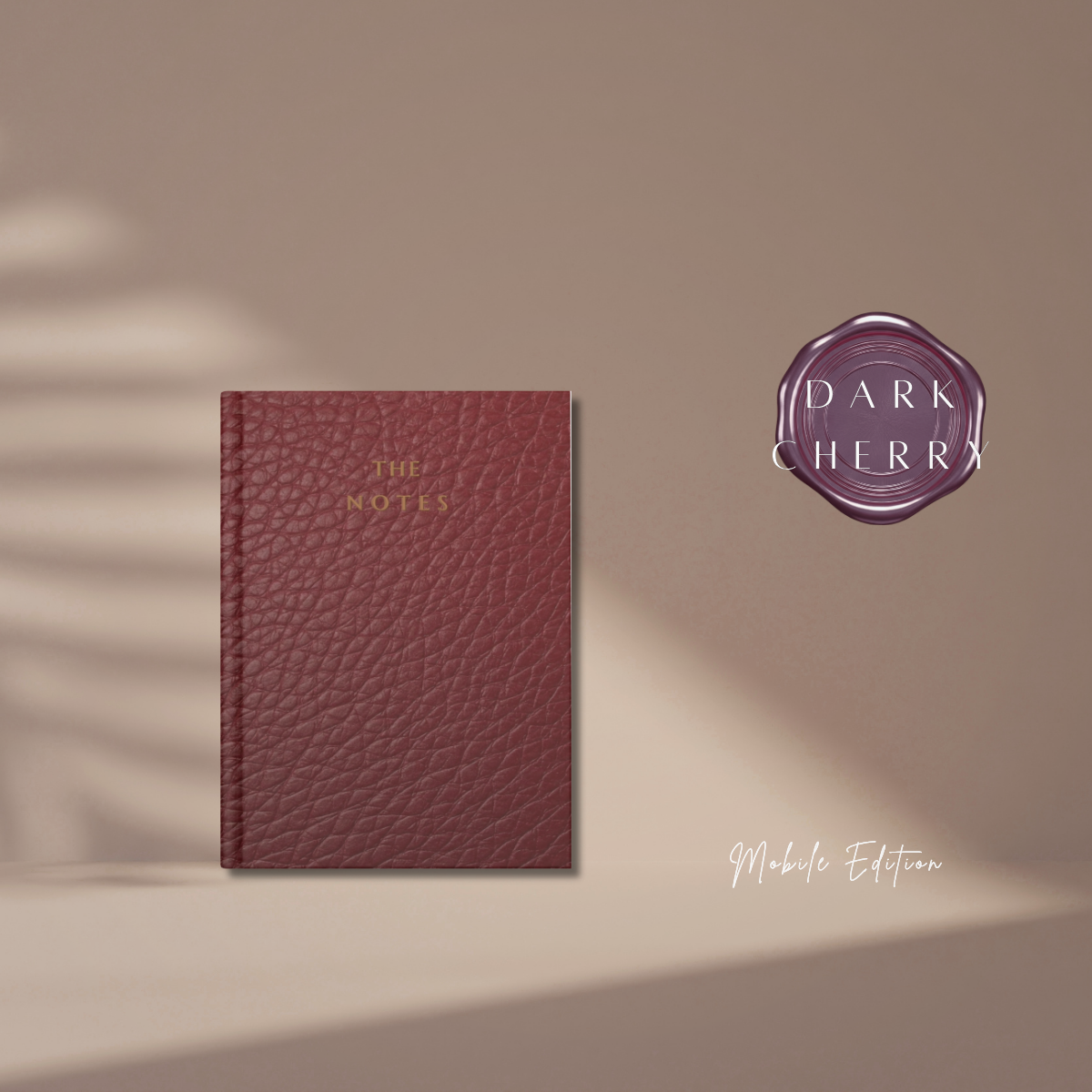 The Notes - Mobile Edition | Dark Cherry | Digital Notebook