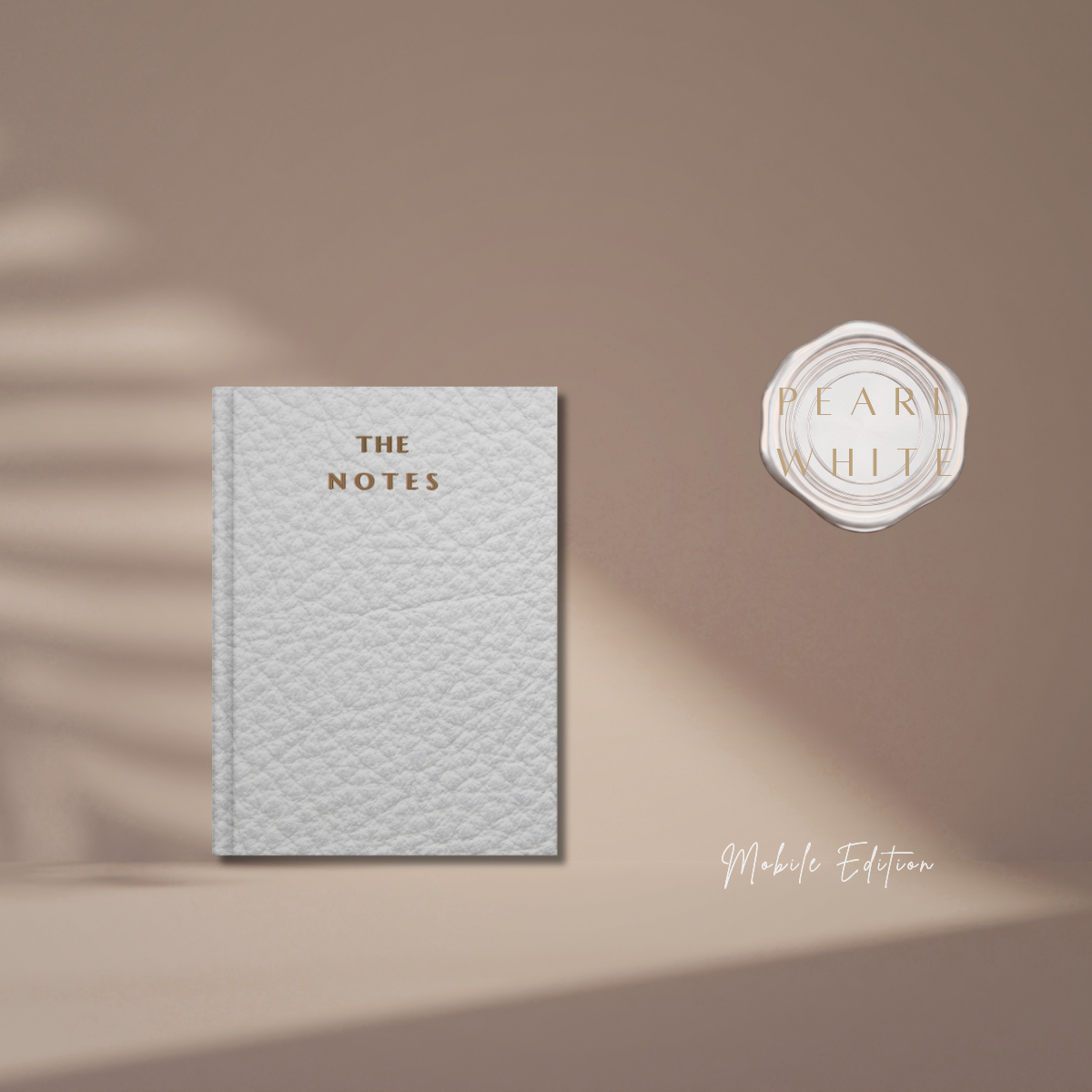 The Notes | Mobile Edition — Pearl White | Digital Notebook