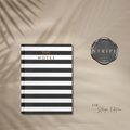The Notes - The Stripe Edition | Mobile Bound | White & Black | Limited Edition