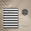 The Notes - The Stripe Edition | Black & White | Digital Notebook | Tablet | Limited Edition