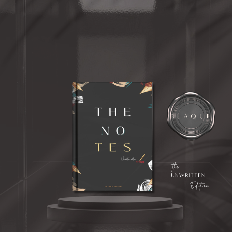 Blaque Digital Notebook – The Unwritten Edition