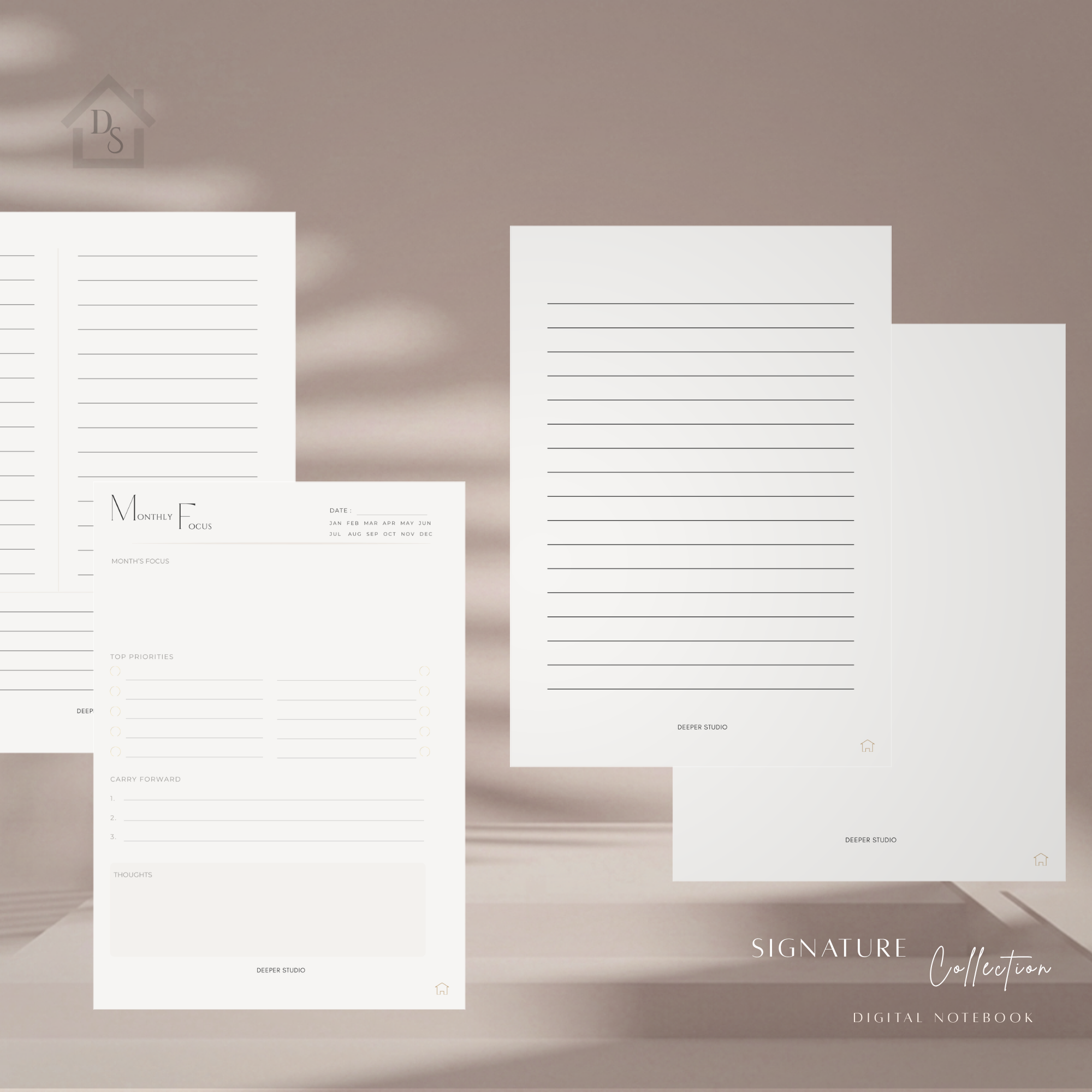 The Notes | Signature Collection - No.2 | Cognac (Gold Hardware)