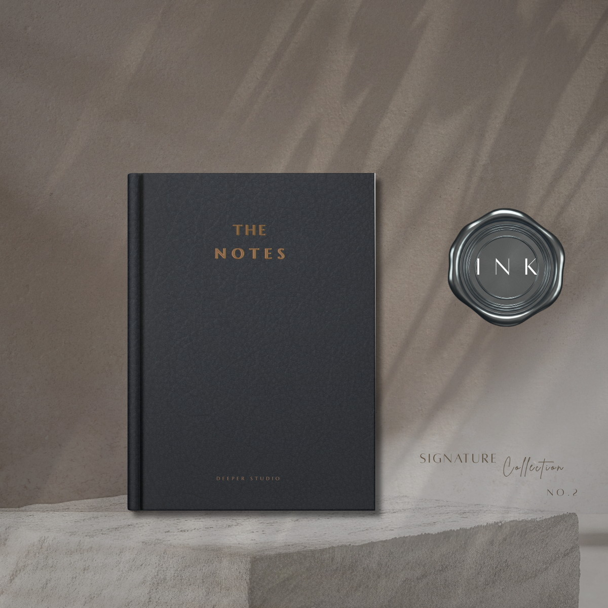 The Notes | Signature Collection - No.2 | Ink (Gold Hardware)