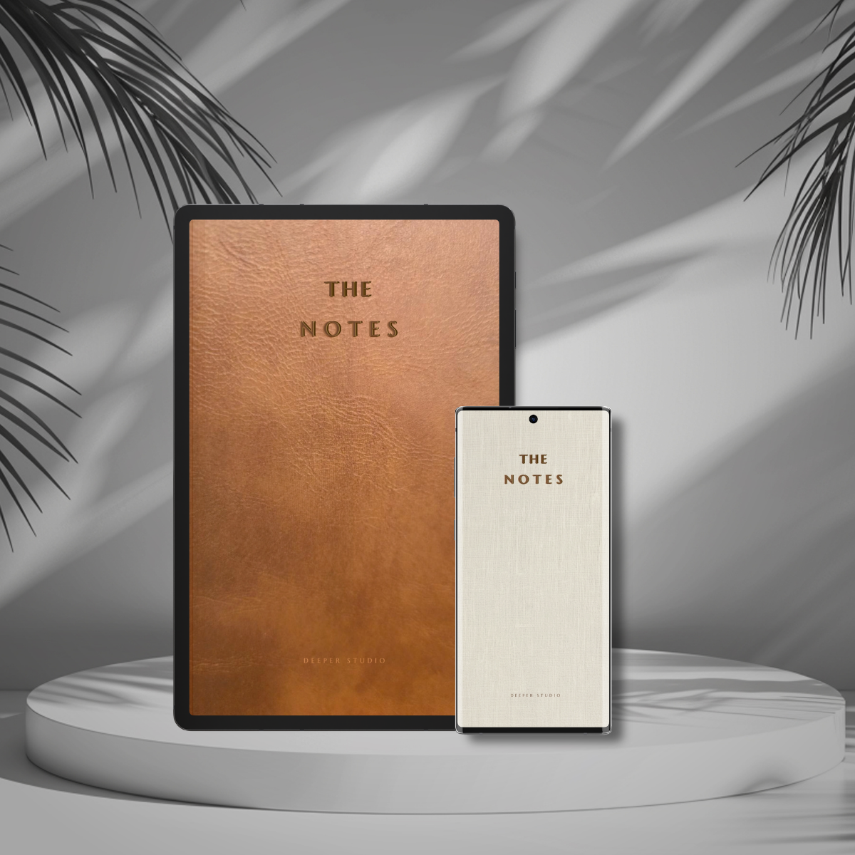 Tan and Ecru Digital Notebook | The Originals