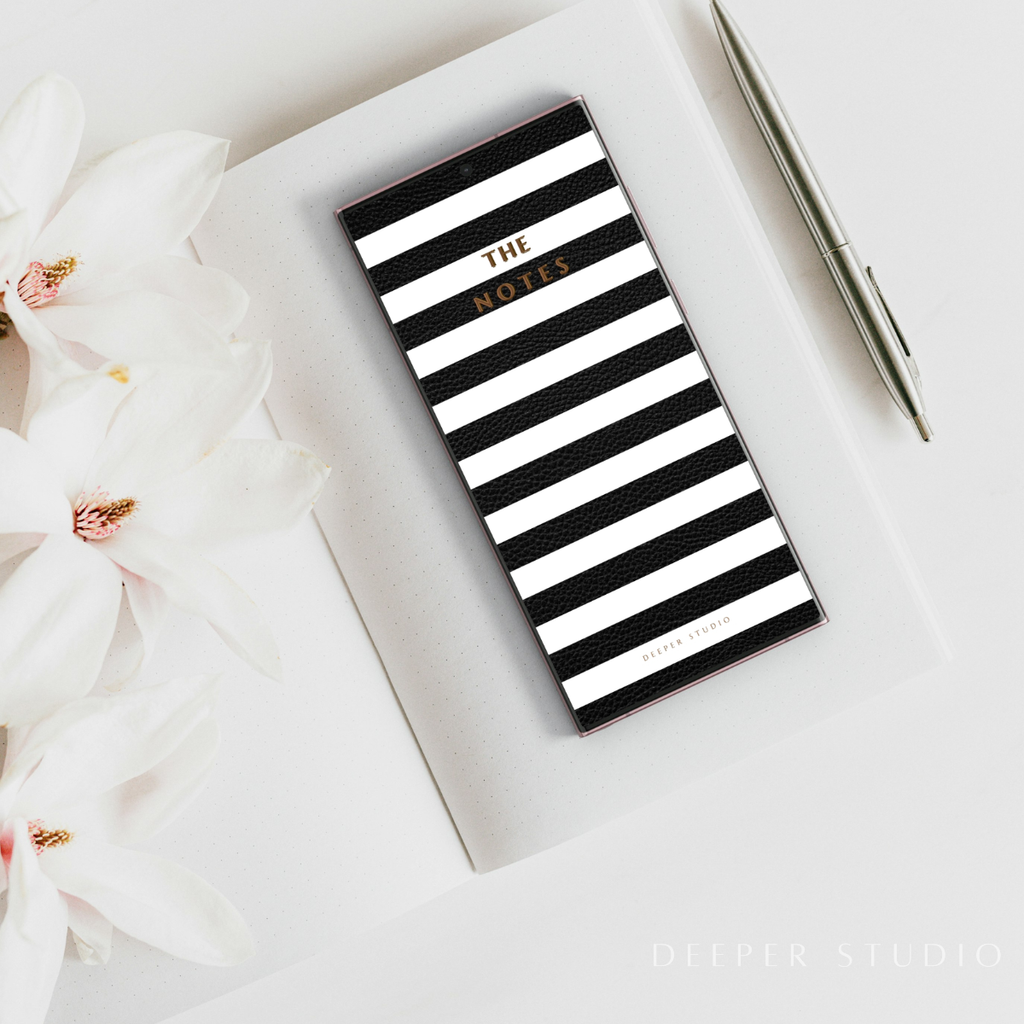 The Notes - The Stripe Edition | Mobile Bound - Black | Limited Edition