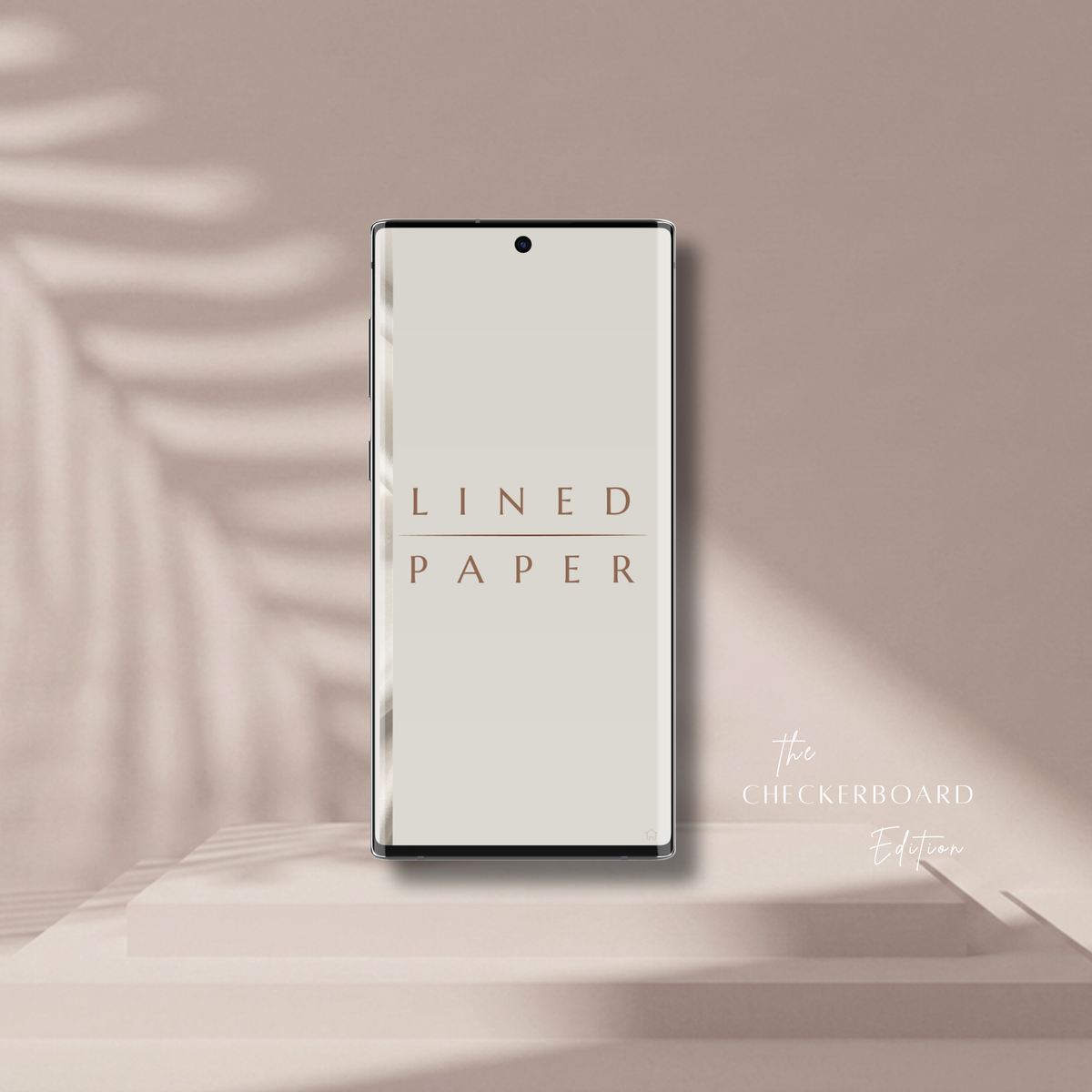 Onyx and Cream Mobile Digital Notebook