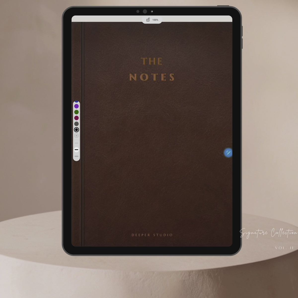 Signature Collection No.2 | Cognac | Gold | Tablet
